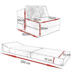 Caravan Matras Opvouwbaar | Schuim 15cm | Premium | OP=OP, Ophalen of Verzenden, Nieuw