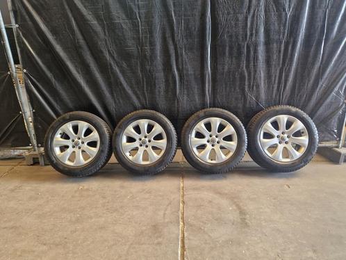 Opel Mokka 17 inch velgen met winterbanden, Auto-onderdelen, Banden en Velgen, 17 inch, Winterbanden, 215 mm, Personenwagen, Gebruikt