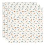 Jollein Roarsome 70 x 70 cm Hydrofiel Multidoek 3 stuks, Kinderen en Baby's, Badjes en Verzorging, Verzenden, Nieuw