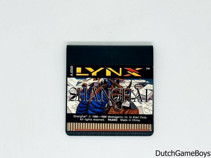 Atari Lynx - Shanghai, Spelcomputers en Games, Games | Atari, Gebruikt, Verzenden
