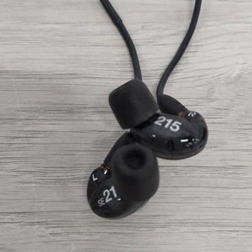 (B-Stock) Shure SE215-K live in-ear monitors beschikbaar voor biedingen