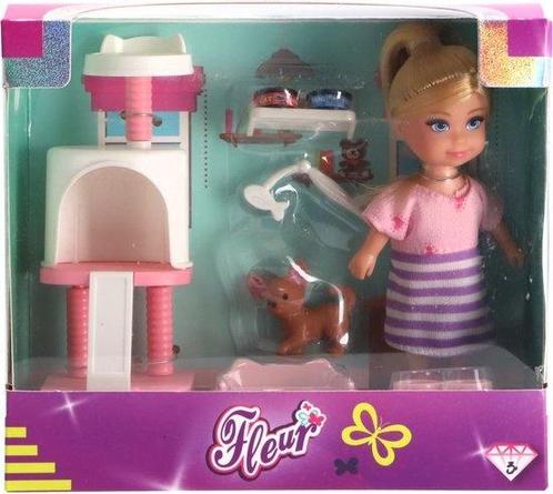 Fleur Huisdier Speelset, Kinderen en Baby's, Speelgoed | Poppen, Ophalen of Verzenden