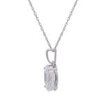 Hanger - 14 karaat Witgoud - 1.99ct. tw. Diamant