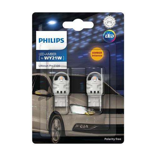 Philips WY21W LED Retrofit Oranje 12V WX3x16d 2 Stuks, Auto-onderdelen, Verlichting, Nieuw, Ophalen of Verzenden