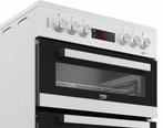 Beko Fornuis EDC634W  - 60 cm wit keramisch dubbeloven, Witgoed en Apparatuur, Fornuizen, Ophalen of Verzenden, Nieuw