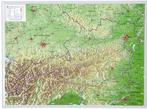 Reliefkaart Oostenrijk 39 x 29 cm | Georelief, Boeken, Atlassen en Landkaarten, Nieuw, Verzenden
