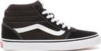 Vans Ward Hi Dames Sneakers - (Suede/Canvas)Black/White - Ma, Kleding | Dames, Schoenen, Verzenden, Nieuw