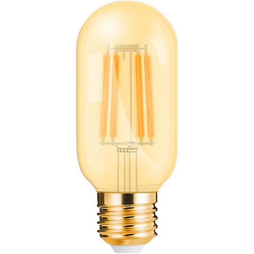 LED Lamp E27 Buis Filament - Brinton - Amber 4W 360lm - 822, Huis en Inrichting, Lampen | Losse lampen, Led-lamp, Nieuw, E27 (groot)