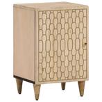 vidaXL Badkamerkast 38x33x58 cm massief mangohout, Huis en Inrichting, Tafels | Kaptafels, Verzenden, Nieuw