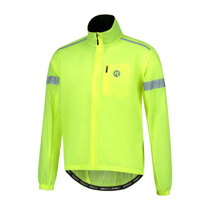 Regenjack Rogelli Cloud Fluor, Fietsen en Brommers, Fietsaccessoires | Fietskleding, Heren, Overige maten, Nieuw, Bovenkleding