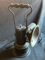 Lamp - Messing, Glazuur - Carburetlamp