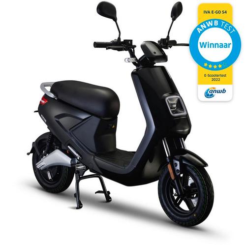 IVA E-GO S4 Zwart, Fietsen en Brommers, Scooters | Overige merken, Nieuw, Maximaal 45 km/u, Ophalen of Verzenden