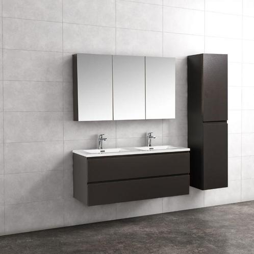 Badmeubel Gusto Grey 120CM (Badkamermeubels), Huis en Inrichting, Badkamer | Badkamermeubels, Nieuw, Ophalen of Verzenden