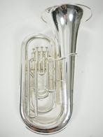 Es Bas Yamaha YEB-321S Verzilverd tweedehands, Muziek en Instrumenten, Blaasinstrumenten | Tuba's, Gebruikt, Ophalen of Verzenden