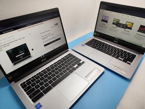 ACER Chromebook 314 CB314-1H-C9FP 14 inch Celeron 4 GB 64 GB, Computers en Software, Chromebooks, 14 inch, 64 GB, Qwerty, Gebruikt