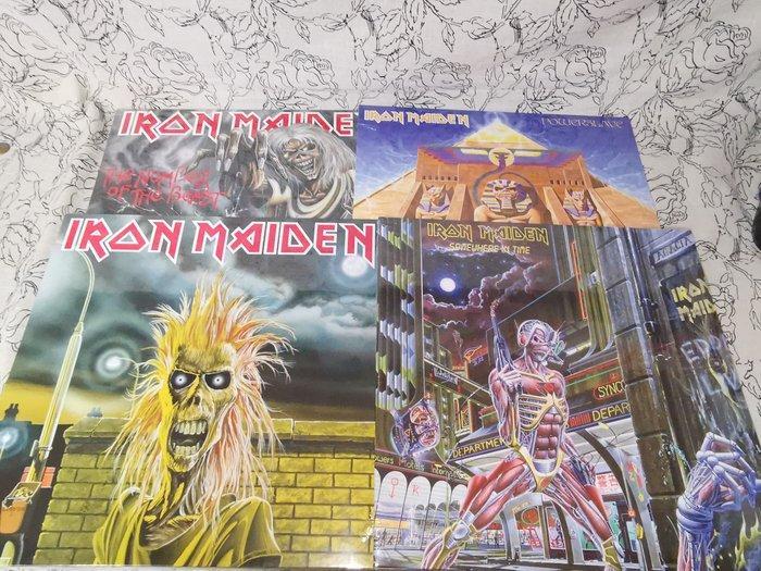 Iron Maiden - The Number Of The Beast & Powerslave & Iron, Cd's en Dvd's, Vinyl Singles