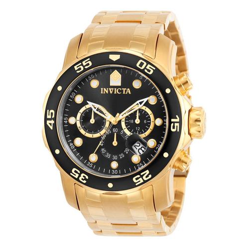 Invicta - 007 - yellow, Sieraden, Tassen en Uiterlijk, Horloges | Dames, Verzenden