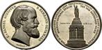 Zinnmedaille Lippe: Paul Friedrich Emil Leopold Iii, 1851..., Postzegels en Munten, Penningen en Medailles, Verzenden