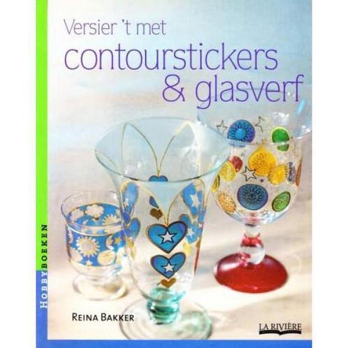 Versier t met contourstickers en glasverf / Hobbyboeken, Boeken, Hobby en Vrije tijd, Gelezen, Verzenden
