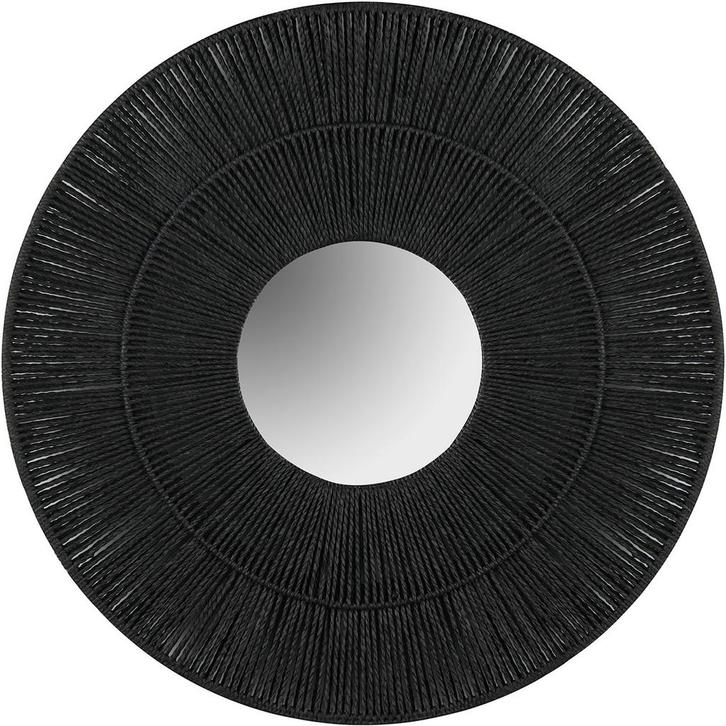 Spiegel - Trion Arle - Decoratieve Spiegel - Rond - 80cm -, Huis en Inrichting, Woonaccessoires | Spiegels, Nieuw, Ophalen of Verzenden
