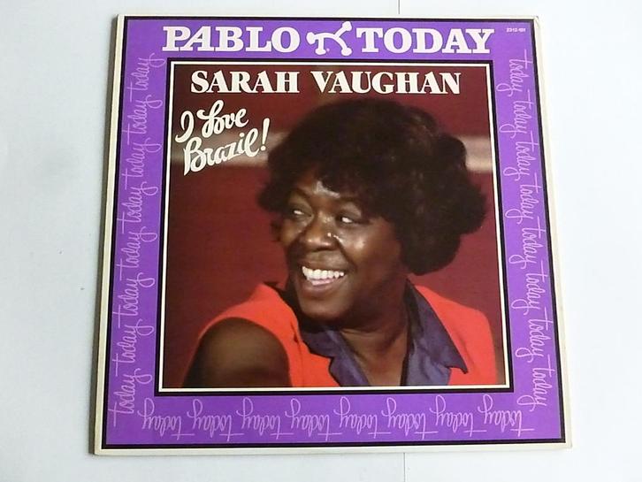 Sarah Vaughan - I Love Brazil! (LP), Cd's en Dvd's, Vinyl | Jazz en Blues, Zo goed als nieuw, Verzenden