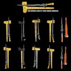 4 Keris, kris en tombak - kris, keris - krissen - tombak, Antiek en Kunst, Kunst | Niet-Westerse kunst, Ophalen of Verzenden