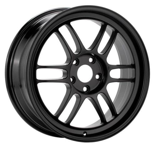 Enkei RPF1 16x8 4x100 38mm Offset 73mm Bore Black Wheel, Auto-onderdelen, Banden en Velgen, Ophalen of Verzenden