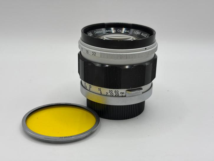 Canon 50mm f1.4 LTM, Audio, Tv en Foto, Fotografie | Lenzen en Objectieven, Verzenden