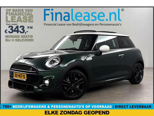 MINI Cooper S 2.0 Cooper S Knightsbridge Edit 192PK €343pm, Auto's, Mini, Lease, Automaat, Overige carrosserieën, Benzine, Groen