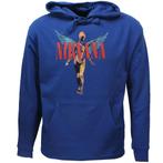 Nirvana Angelic Band Hoodie Trui Blauw - Officiële, Verzenden, Nieuw