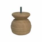 Beuken kastpoot bankpoot meubelpootje 87x90mm, Ophalen of Verzenden, Nieuw