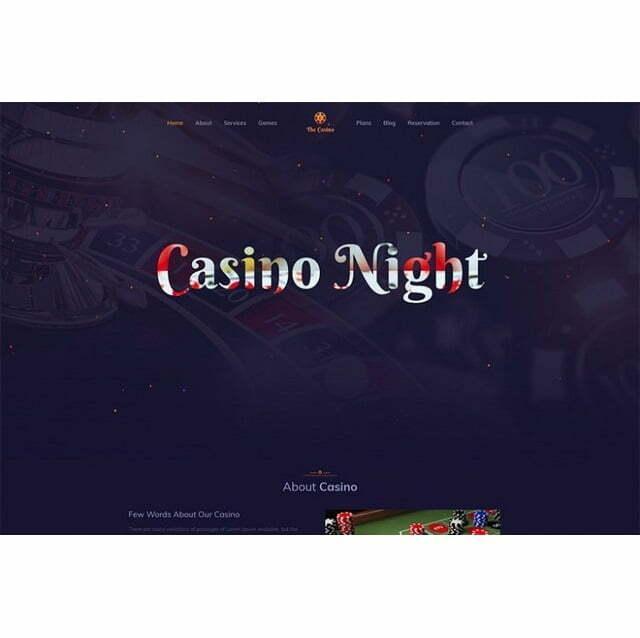 The Casino - HTML Template, Computers en Software, Educatie- en Cursussoftware