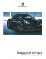2010 PORSCHE CAYMAN TEQUIPMENT BROCHURE DUITS, Boeken, Nieuw, Porsche, Author
