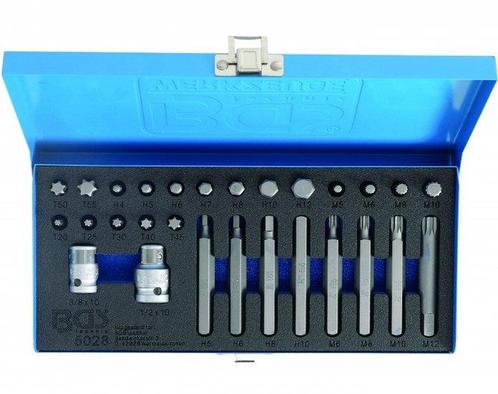 Bgs Technic Bit set 28 delig 6 kant (inbus), XZN en Torx ..., Auto diversen, Autogereedschap, Verzenden