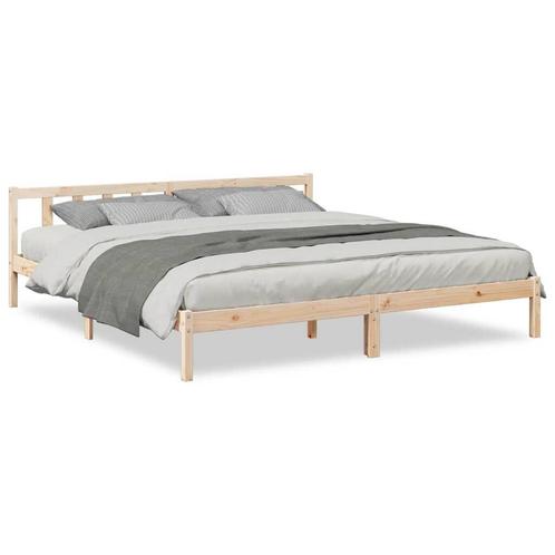 Extra Lang Bed 200x210 Grenen - OP=OP! -42% Korting, Huis en Inrichting, Slaapkamer | Bedden, Nieuw, Hout, Ophalen of Verzenden