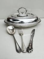 Vintage Serving Dish /Spoon/Knife/Fork - Serveerschaal (5) -