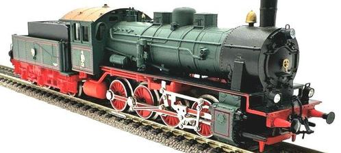 Piko H0 - Stoomlocomotief met tender (1) -, Hobby en Vrije tijd, Modeltreinen | H0