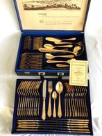 Orfèvrerie Solingen , elegant verguld bestekset met rocaille, Antiek en Kunst