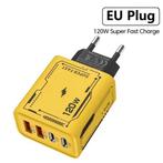 120W USB-C Oplader – 4x Poorten Snelladen voor Smartphones, Telecommunicatie, Verzenden, Nieuw
