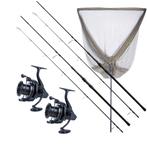 Sonik Xtractor+ 2 Rod Carp Kit 9ft (2.75lb), Watersport en Boten, Verzenden, Nieuw
