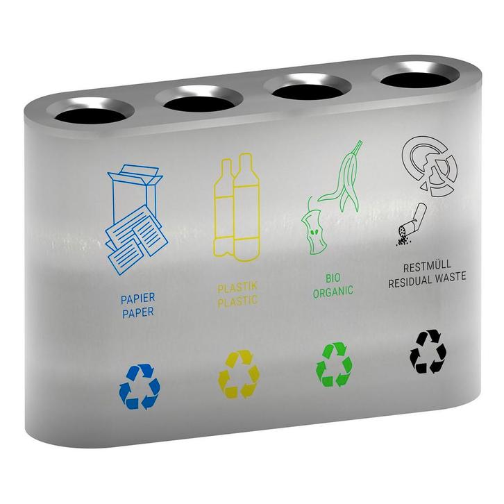 GGM Gastro | Afvalscheidingssysteem - 4 vakken van elk 35 |, Zakelijke goederen, Horeca | Keukenapparatuur, Nieuw in verpakking