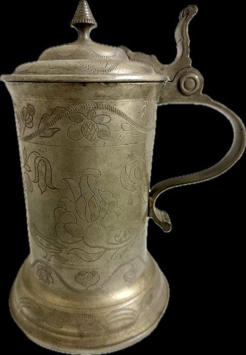 Kroes - Tin, Antiek en Kunst, Antiek | Overige Antiek