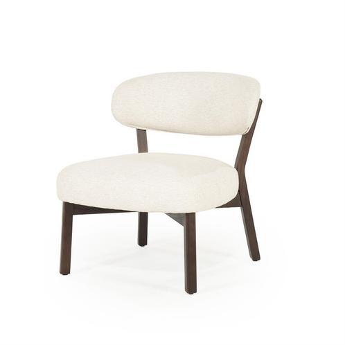 Fauteuil Mikky bruin - beige Moon, Huis en Inrichting, Stoelen, Nieuw, Ophalen of Verzenden