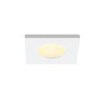Vierkante witte Verandaverlichting Dico, IP65, dimbaar, Ophalen of Verzenden, Nieuw