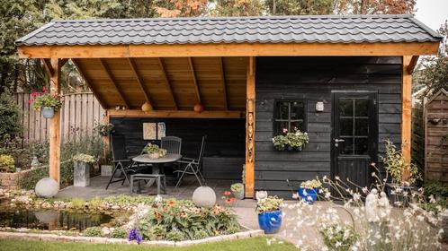 Twentse kapschuur met schuur 700x300cm type Eleasha, Tuin en Terras, Overkappingen, Ophalen of Verzenden