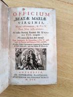 Officium Beatae Mariae Virginis , 7 gravures - 1700, Antiek en Kunst