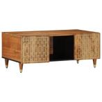 vidaXL Salontafel 100x54x40 cm massief mangohout, Huis en Inrichting, Tafels | Salontafels, Verzenden, Nieuw, Overige houtsoorten