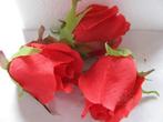 Zijden Roosjes Rood 5-6 cm 10 stuks, Huis en Inrichting, Woonaccessoires | Kunstplanten en Kunstbloemen, Ophalen of Verzenden