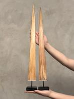 Geen minimumprijs - Prachtig paar zwaardviskaakten op een op, Antiek en Kunst