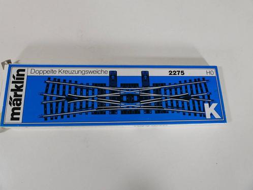 Schaal H0 Märklin 2275 K -rail engelse wissel #3082, Hobby en Vrije tijd, Modeltreinen | H0, Wisselstroom, Analoog, Gebruikt, Märklin